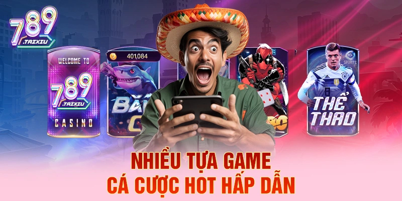Đa dạng trò chơi cá cược tại okking